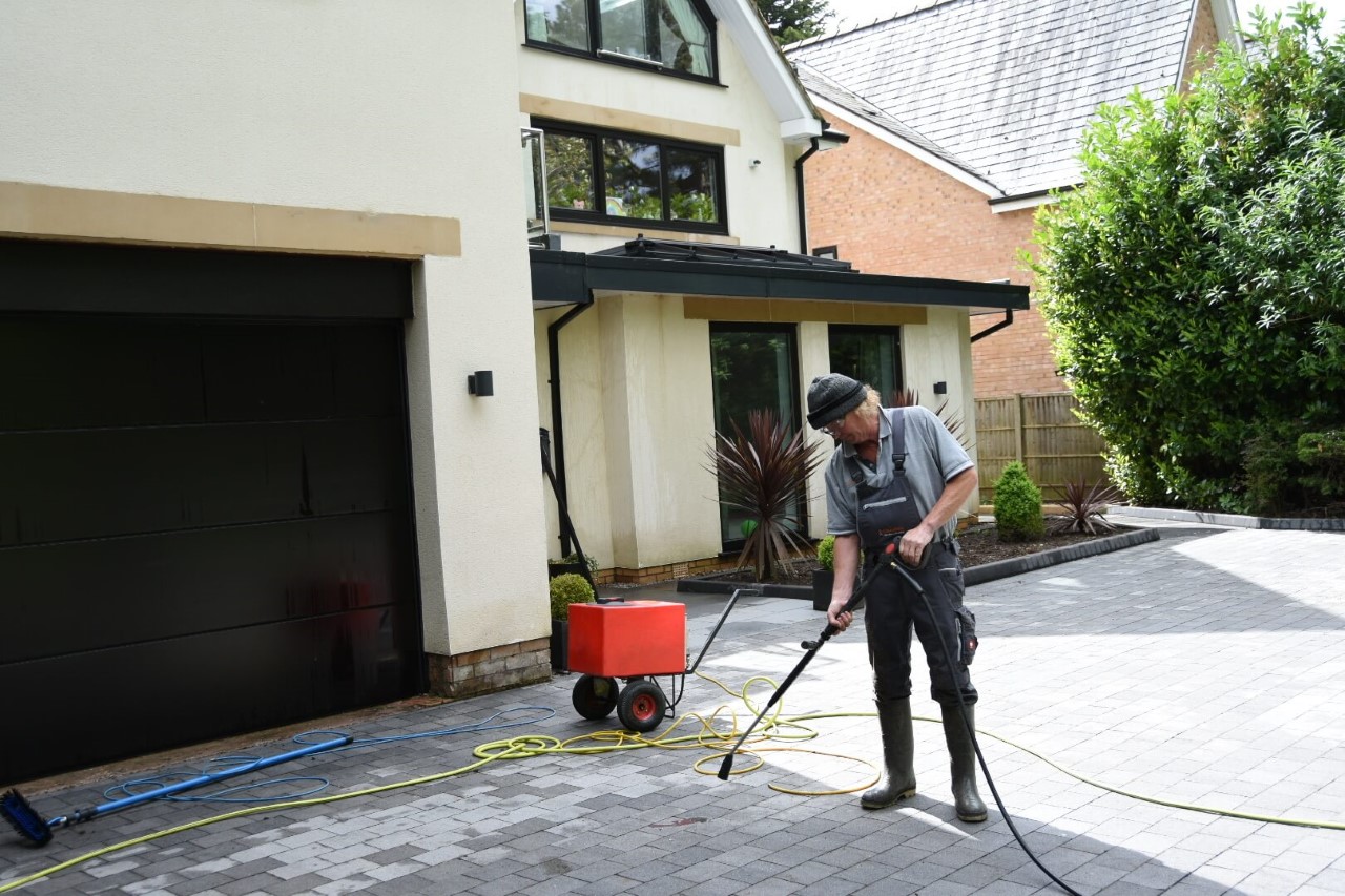 driveway cleaning